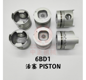Isuzu 6BD1 engine piston