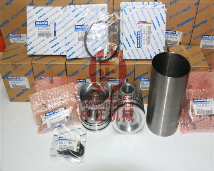 Komatsu engine piston component engine repair parts