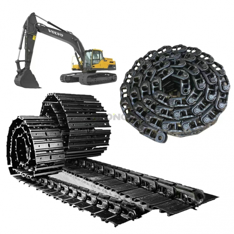 EC550 Excavator undercarriage parts Track chain EC500 EC550 EC620 EC650 Track link assy For Caterpillar mine Excavator For VOLVO