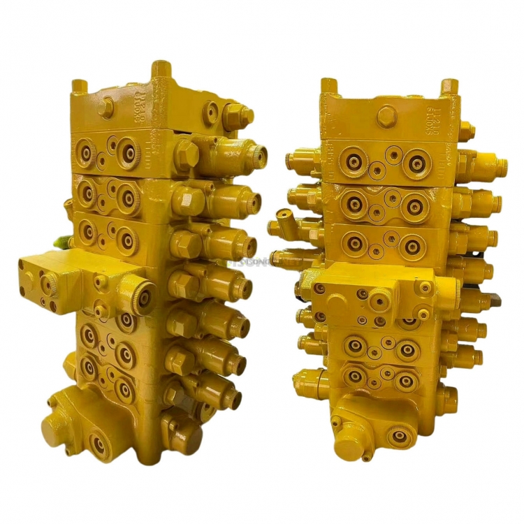 PC130-7 Excavator Control Valve 723-57-11800 723-57-11801 Hydraulic Main Control Valve 723-56-11502 723-57-11700 For Komatsu