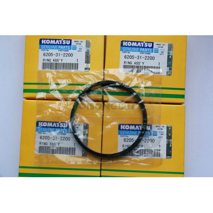 PC60-7 PC120-6 PC130-7 Excavator Piston ring 6205-31-2200 4D95 Engine piston parts For Komatsu